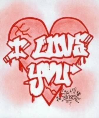 Love Grafiti on Graffiti 1 Jpg Love U Maritza