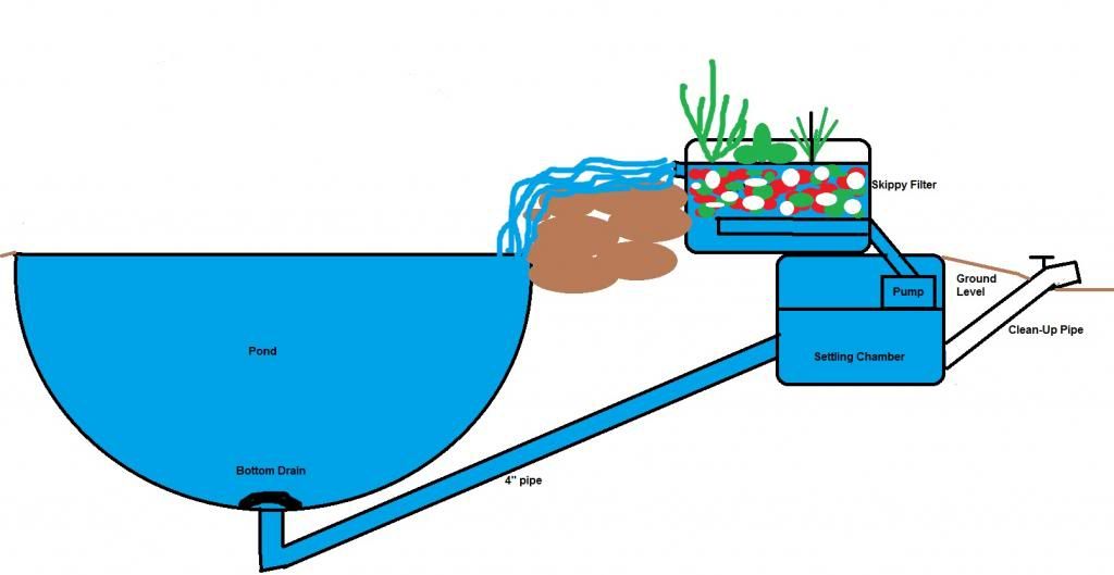 Bottom drain, plumbing and pump advise needed Garden Pond Forums