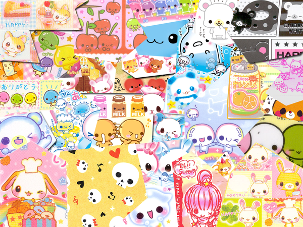 100% kawaii wallpaper. 100%