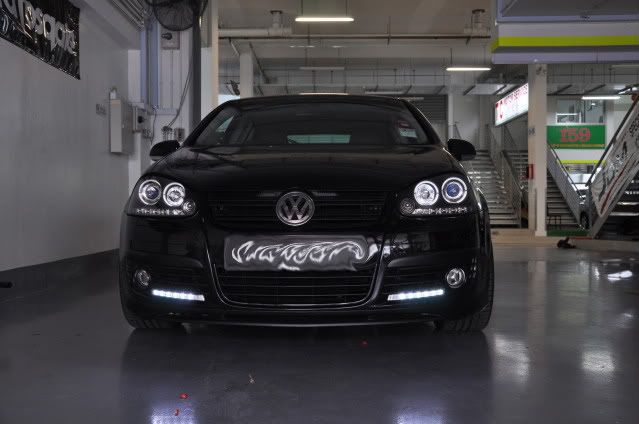 JDM DRL fitted onto a GT Sports with Rline fog grill