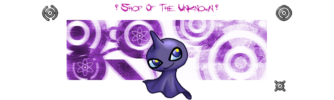 [PokeCommunity.com] ؟ Shop Of The Unknow ؟